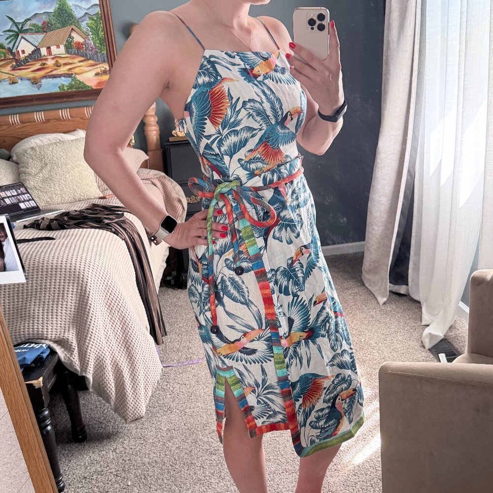 Farm Rio Tropical Bird Dress